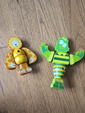 Begin Again Tinker Totter Wooden Monsters
